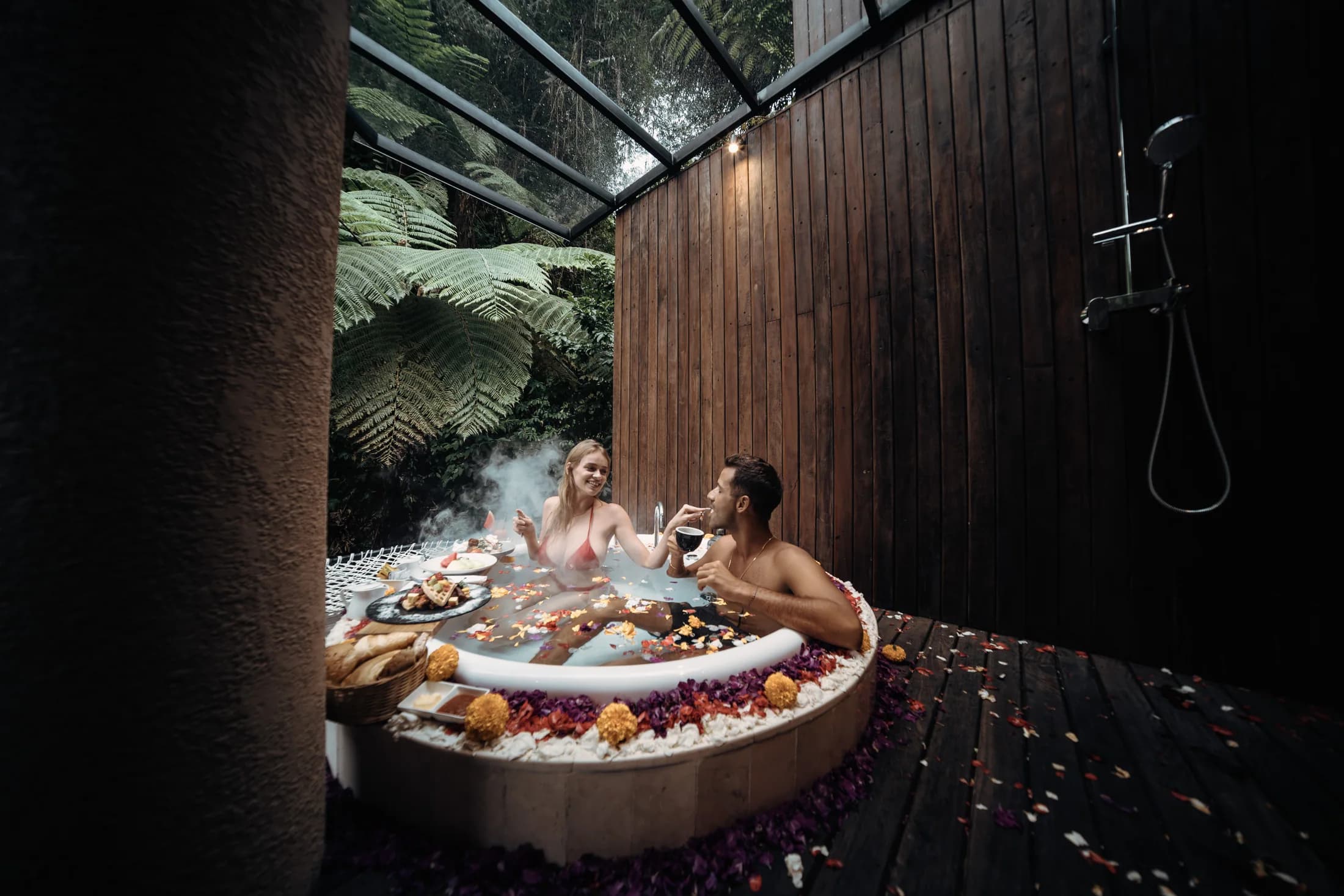 The Hot-Tub Morning Ritual at Aksari Resort Ubud