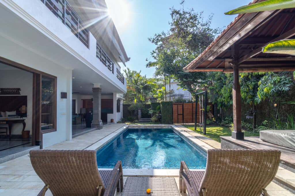 Indulge in the essence of luxury with a stay at the exquisite private villa Seminyak, discover the utmost tranquility at Kecapi Villa