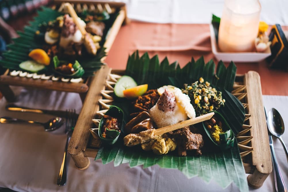 exploring local Balinese cuisine