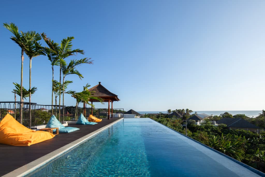 resort in canggu with private pool