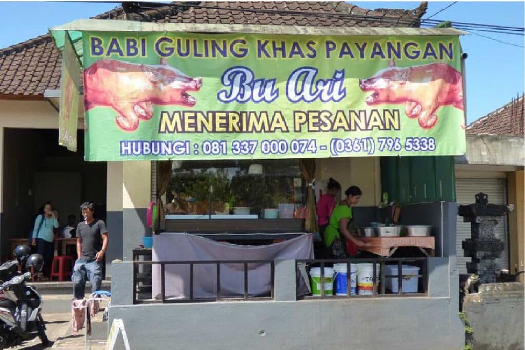 Warung Babi Guling Payangan Bu Ari