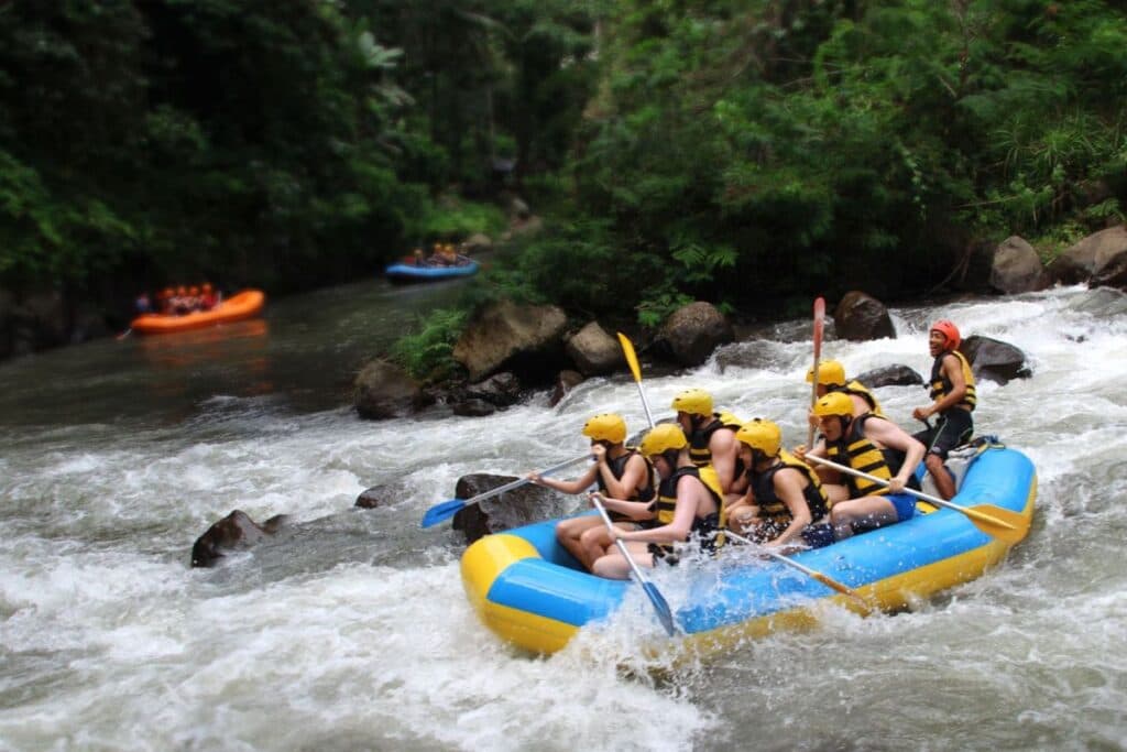 Rafting di Sungai Ayung
