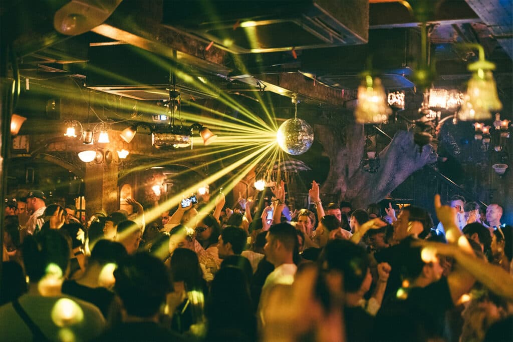Party at Nightclub in Seminyak
