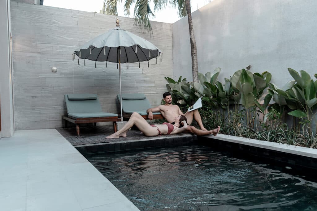 romantic villa in bali