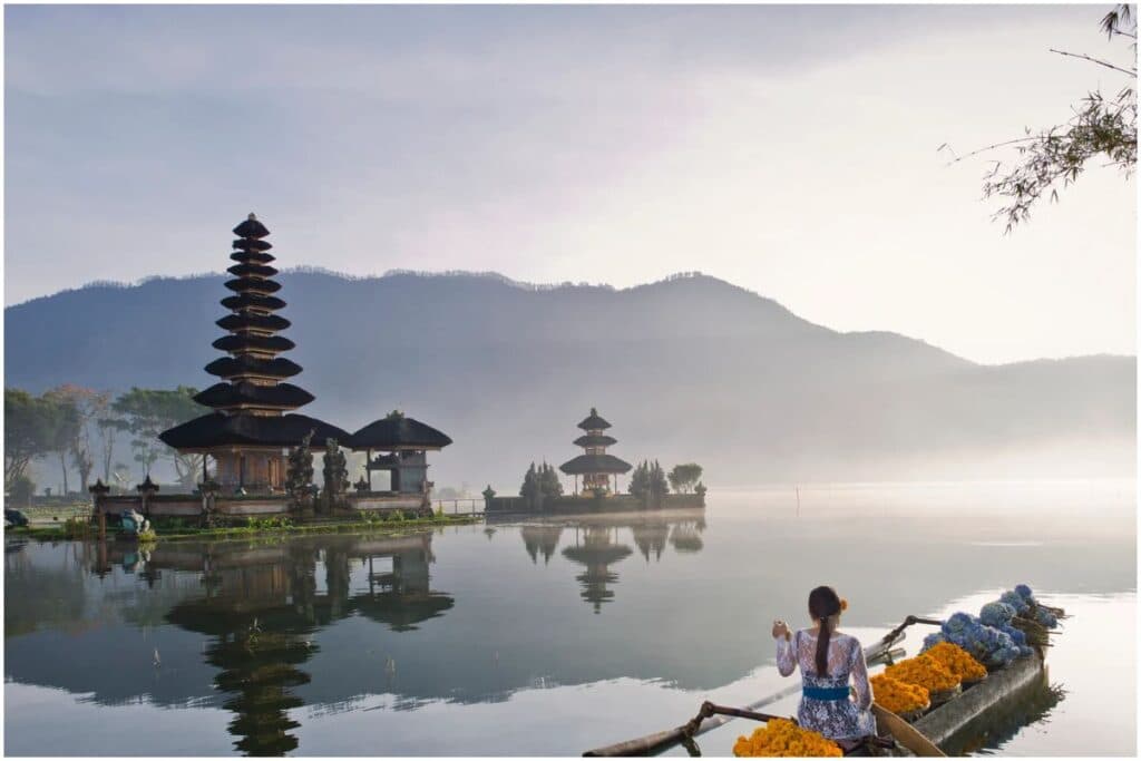 Lake in Bali