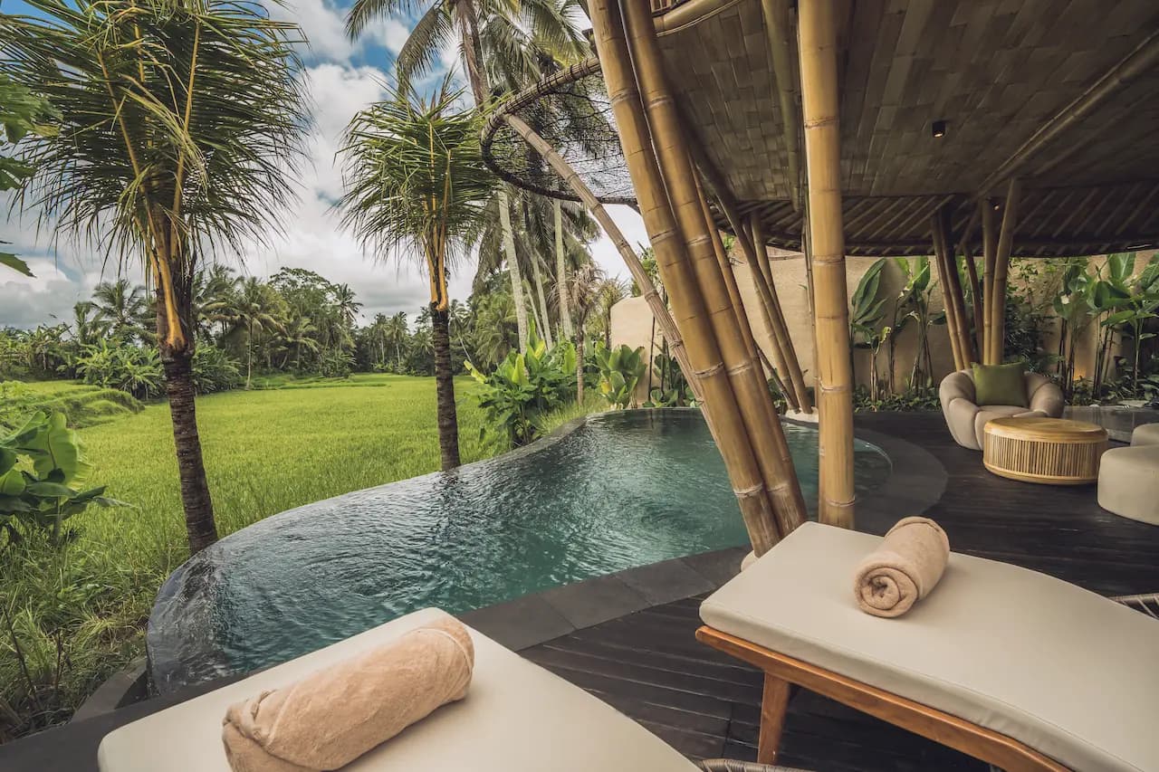 the most romantic honeymoon resort in ubud