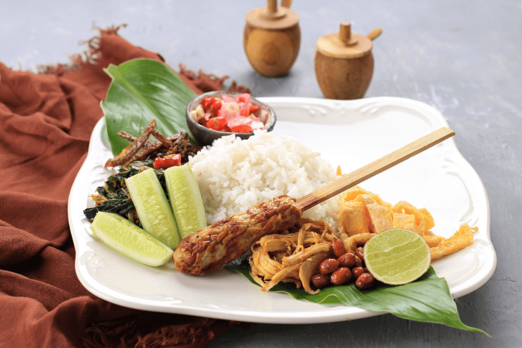 Ciri Khas Nasi Campur Bali