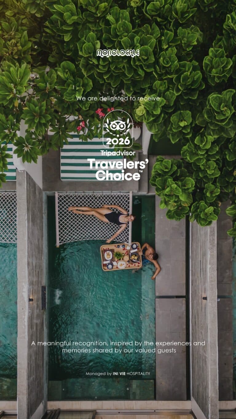 Monolocale Seminyak Recognized with the Tripadvisor Travelers' Choice Award 2026