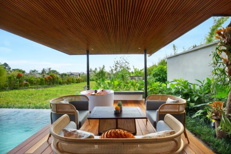 Transported to the Tranquil Rice Fields View at Kaamala Resort