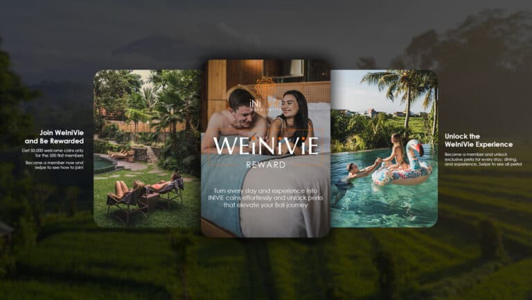 Experience Bali Like Never Before with WEINIVIE Membership