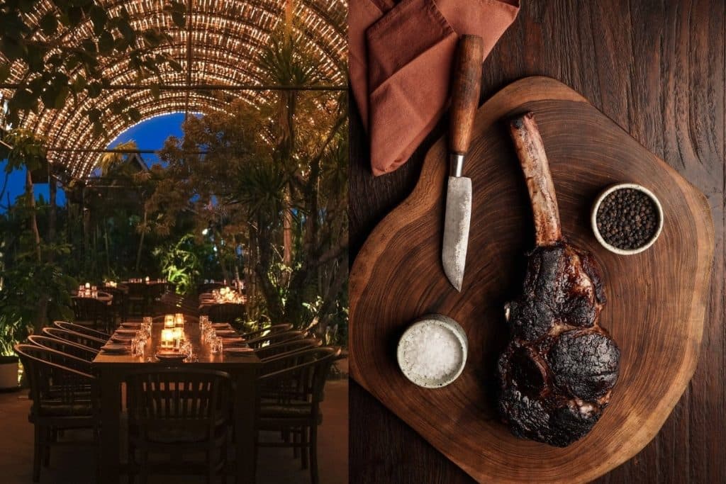 Uma Garden Restaurant in Seminyak