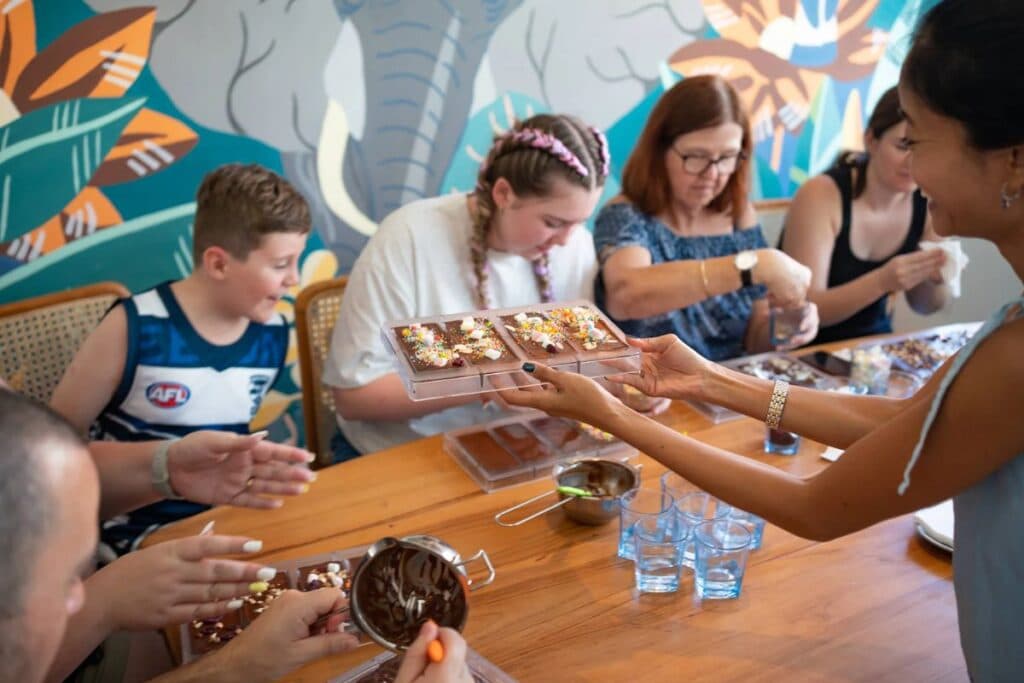 Krakakoa Chocolate Cafe & Factory - Make Your Own Chocolate