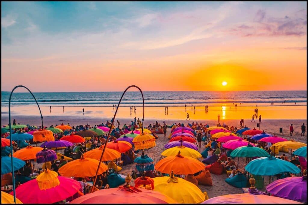 Seminyak beach