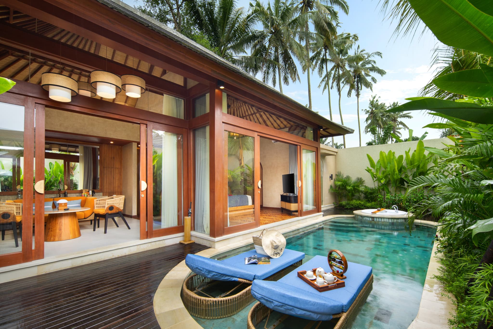 1 bedroom private pool villa