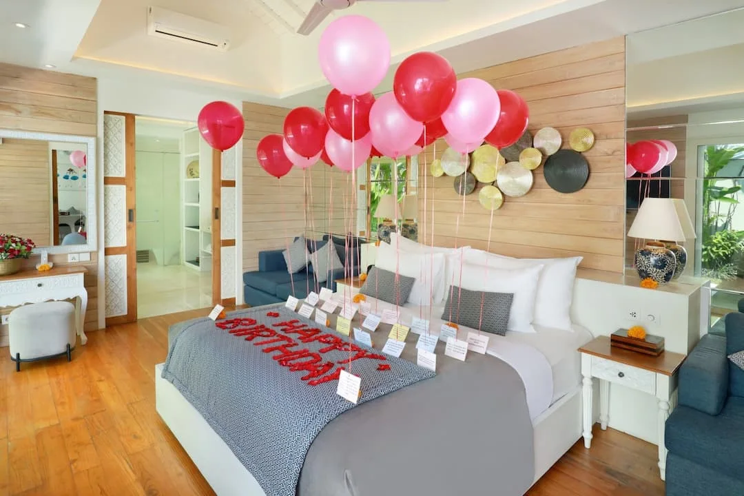 Wording With Helium Balloon