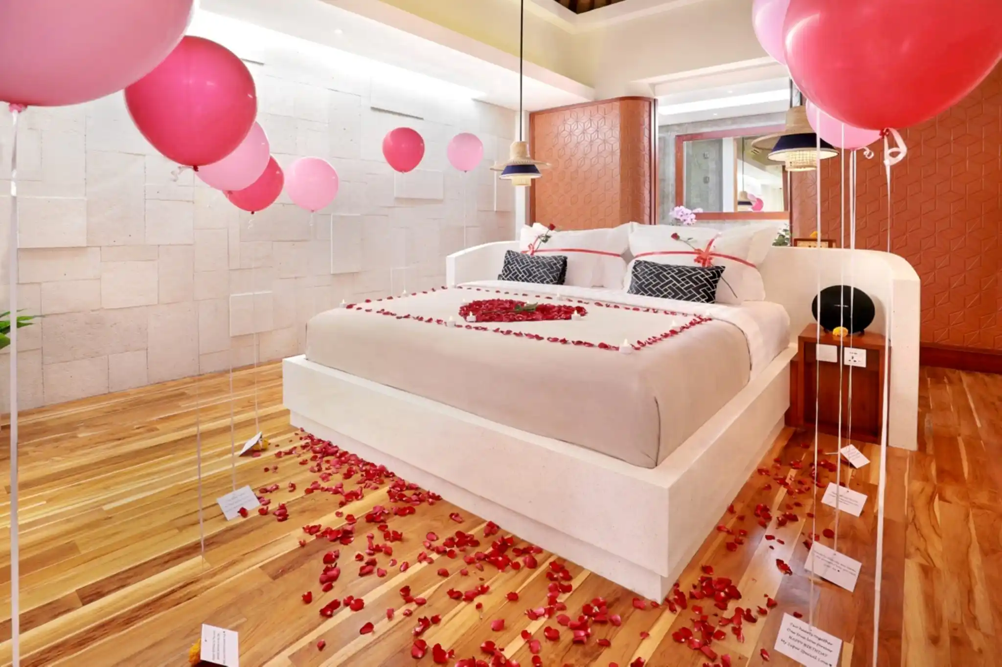 Balloon Decrations On The Floor