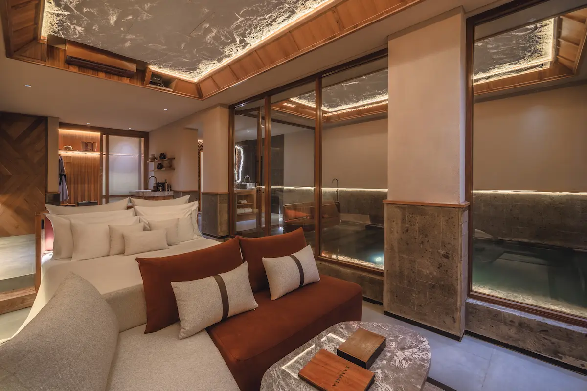 One Bedroom Villa Private Pool with Rice Field View